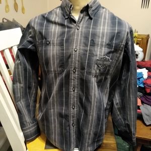 Button long sleeve Harley Davidson shirt